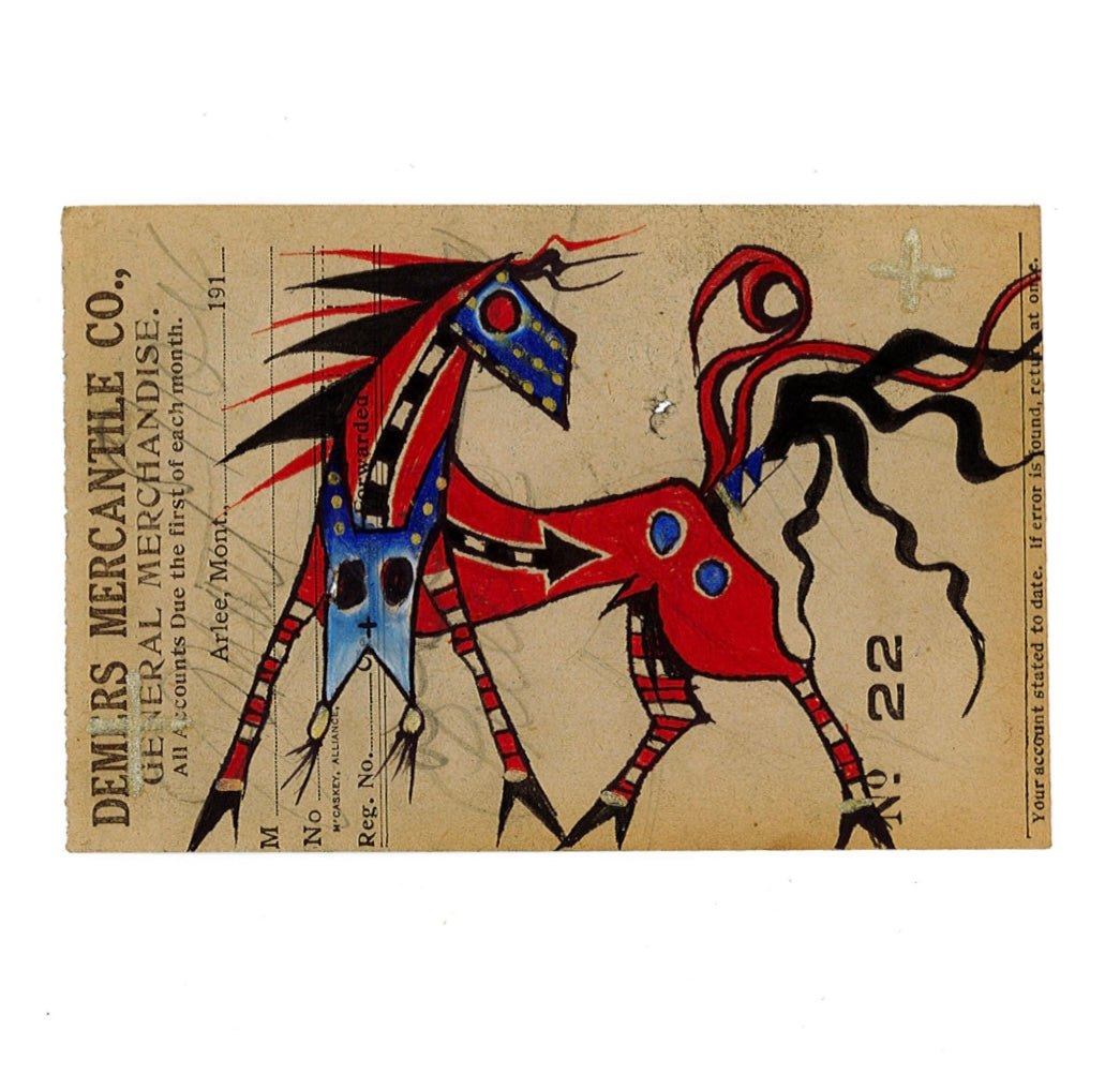 Race Horse Sticker 3.75" x 2.5"